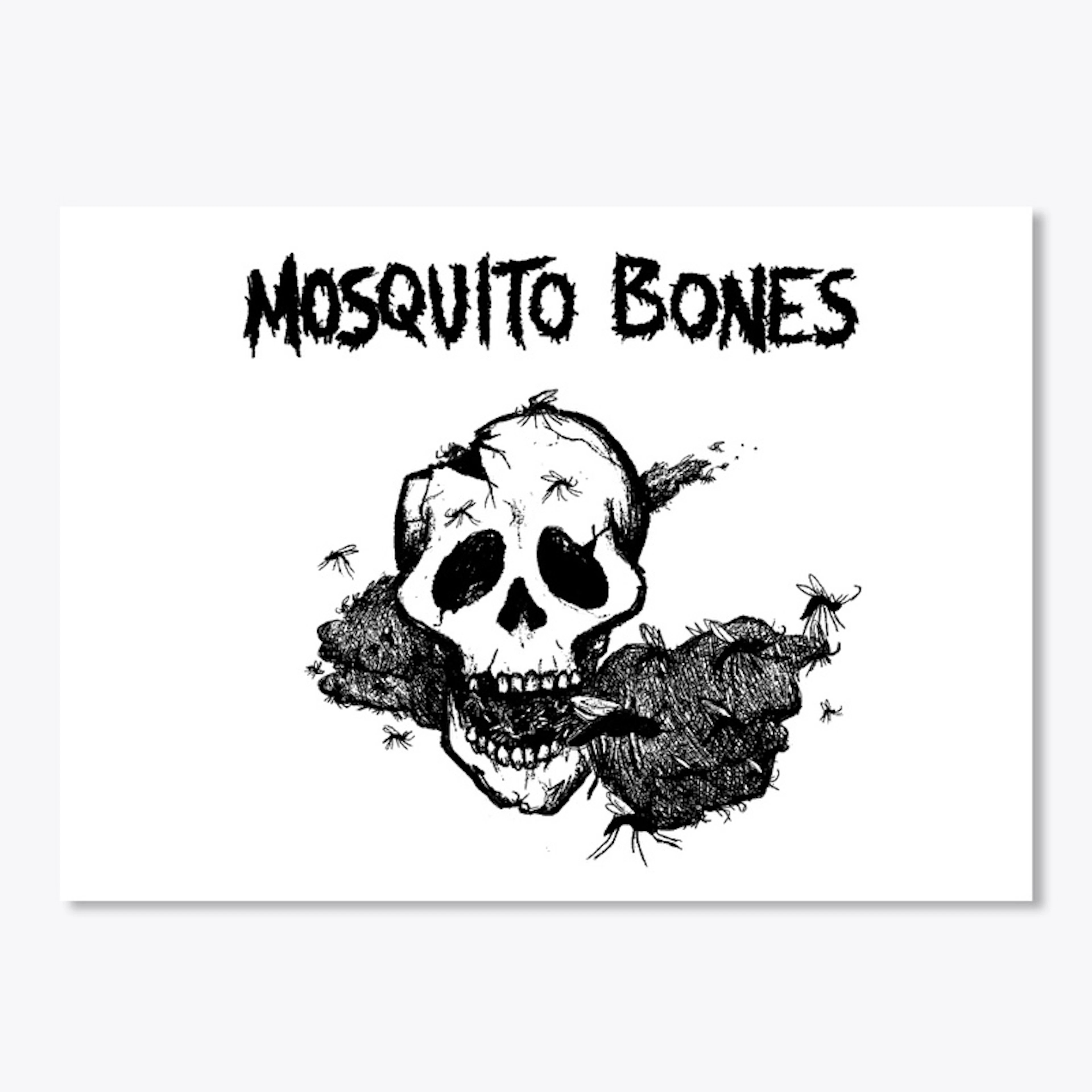 Mosquito Bones Sticker