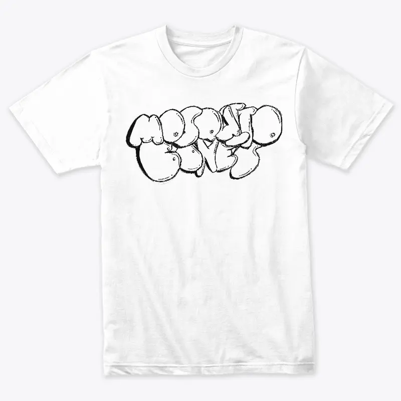 Puffy Mosquito Bones Logo Shirt