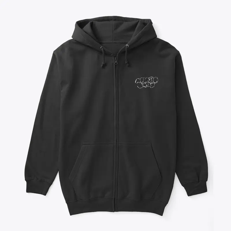 Mosquito Bones Zip Up Hoodie